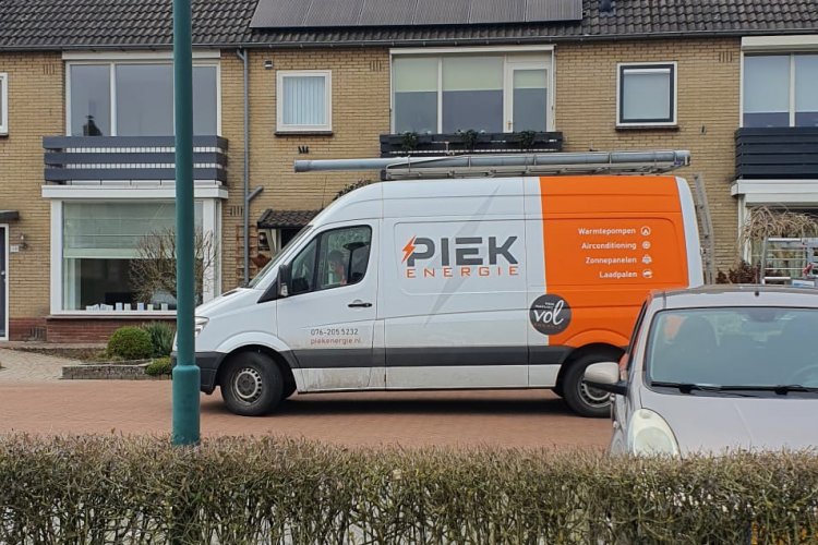 Voorbeeld installaties van Piek Energie uit Breda